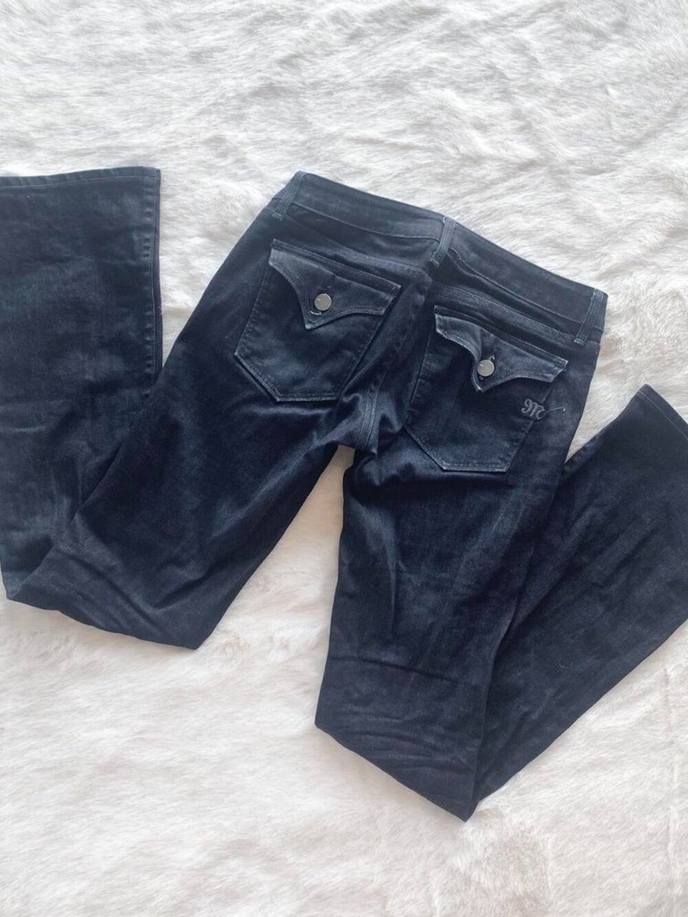 Miss me dark wash low rise bootcut jeans ♡ “megan”